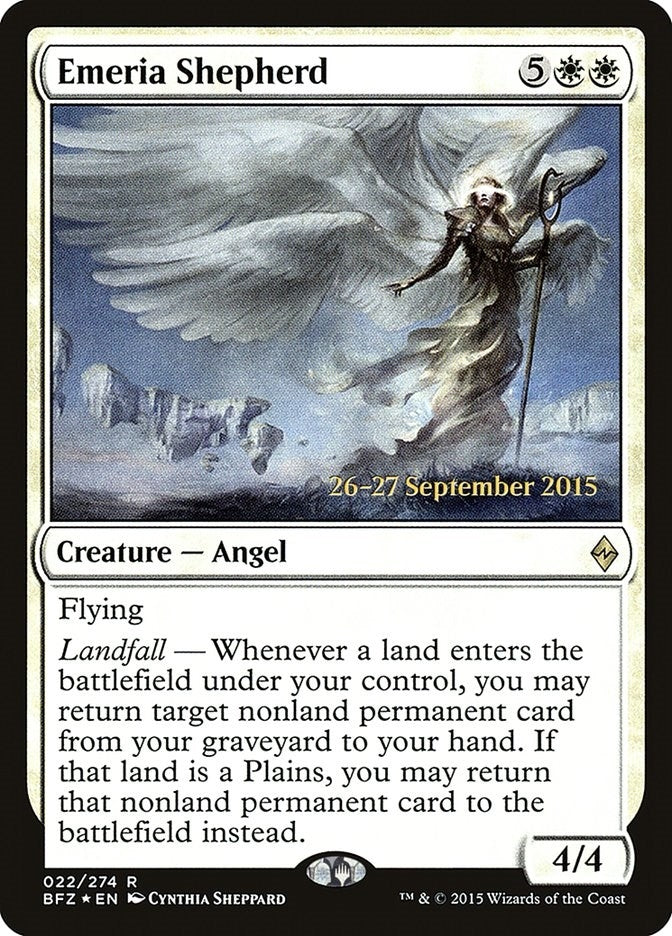 Image for Emeria Shepherd (22) (Prerelease Cards) - Magic: The Gathering