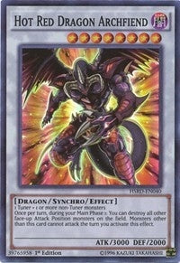 Image for Hot Red Dragon Archfiend (HSRD-EN040) (HSRD) - YuGiOh