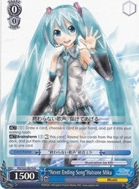 Image for "Never Ending Song"Hatsune Miku (PD/S22-E079 R) (Hatsune Miku -Project DIVA- f) - Weiss Schwarz