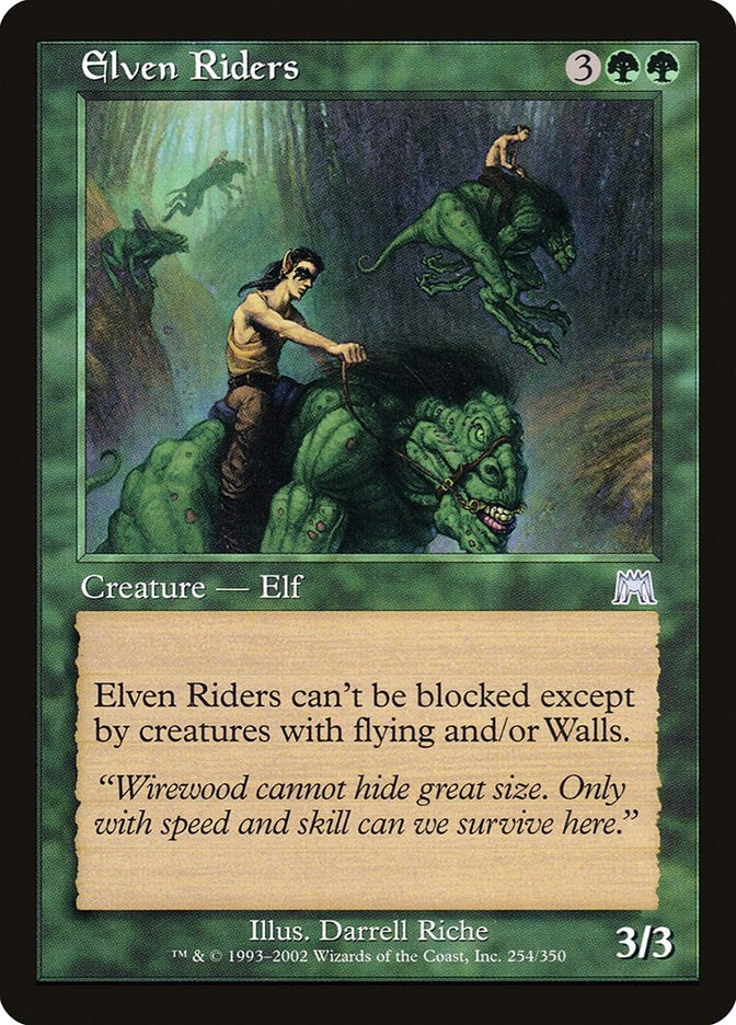 Image for Elven Riders (254) (Onslaught) - Magic: The Gathering