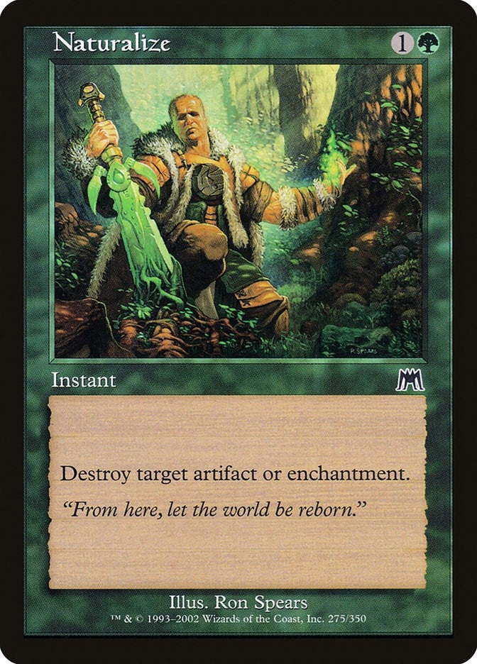 Image for Naturalize (275) (Onslaught) - Magic: The Gathering