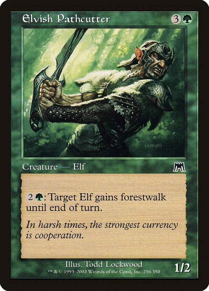 Image for Elvish Pathcutter (256) (Onslaught) - Magic: The Gathering