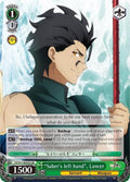 Image for "Saber's left hand", Lancer (SR) (FZ/S17-E035S SR) (Fate/Zero) - Weiss Schwarz