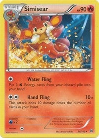 Image for Simisear (24/162) (BKT) - Pokemon