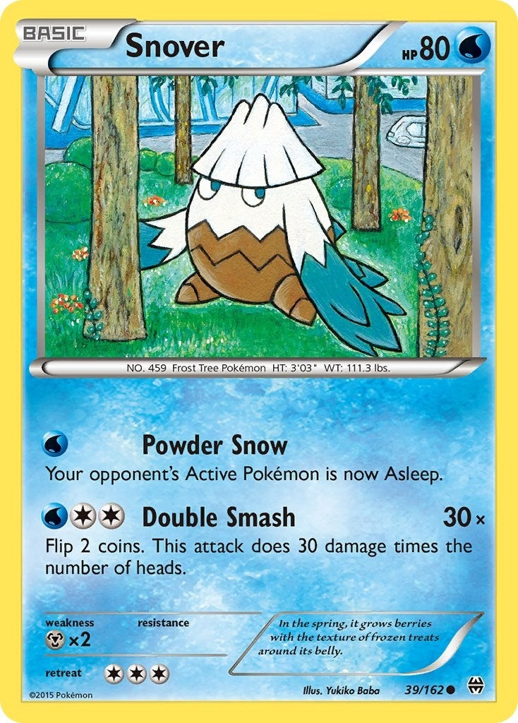 Image for Snover (39/162) (BKT) - Pokemon