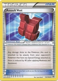 Image for Assault Vest (133/162) (BKT) - Pokemon