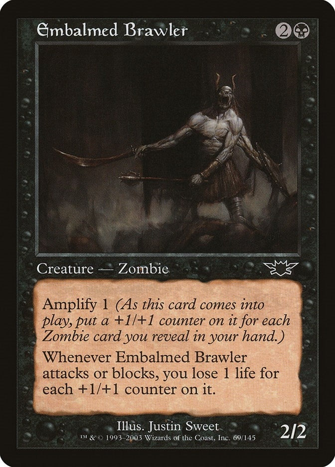 Image for Embalmed Brawler (69) (Legions) - Magic: The Gathering