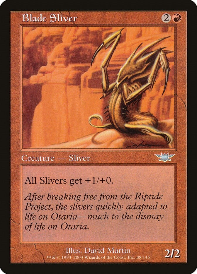 Image for Blade Sliver (88) (Legions) - Magic: The Gathering