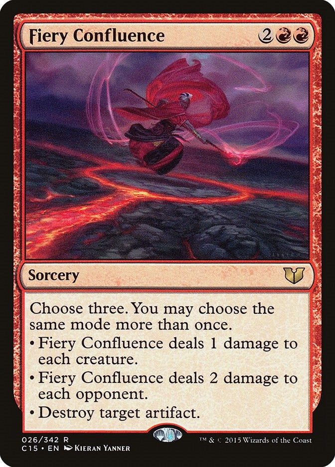 Image for Fiery Confluence (26) (Commander 2015) - Magic: The Gathering