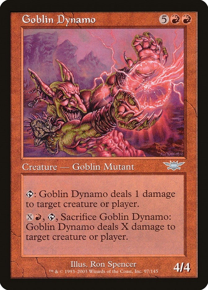 Image for Goblin Dynamo (97) (Legions) - Magic: The Gathering