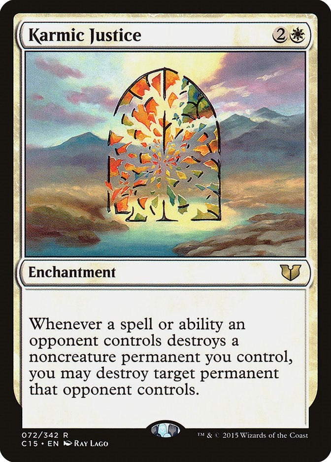 Image for Karmic Justice (72) (Commander 2015) - Magic: The Gathering