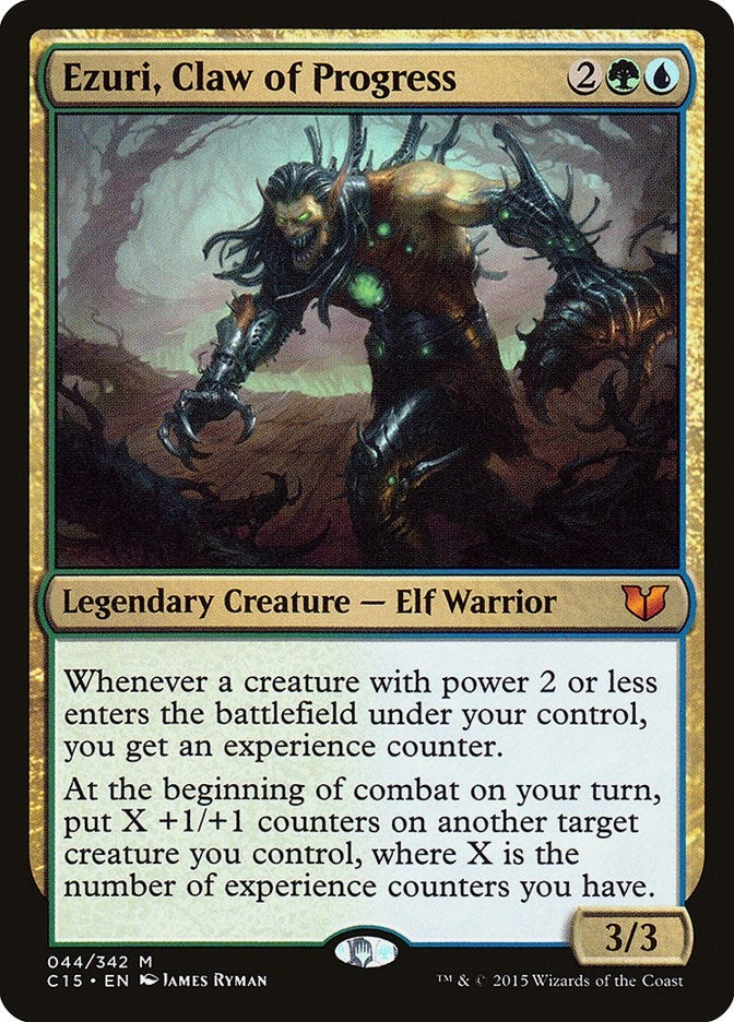 Image for Ezuri, Claw of Progress (44) (Commander 2015) - Magic: The Gathering