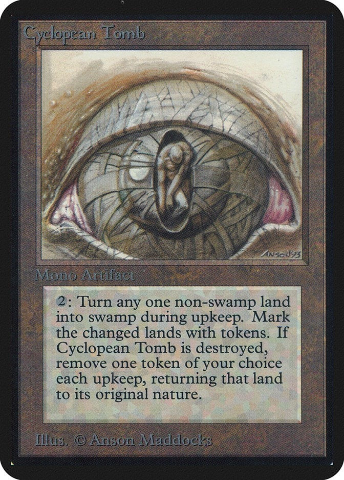 Image for Cyclopean Tomb (Alpha Edition) - Magic: The Gathering