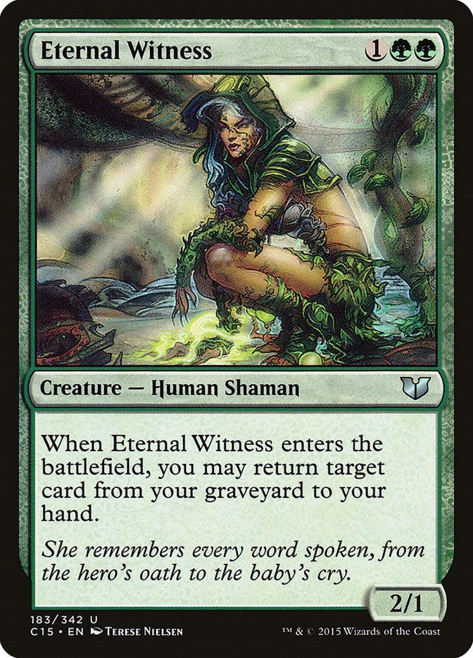 Image for Eternal Witness (183) (Commander 2015) - Magic: The Gathering