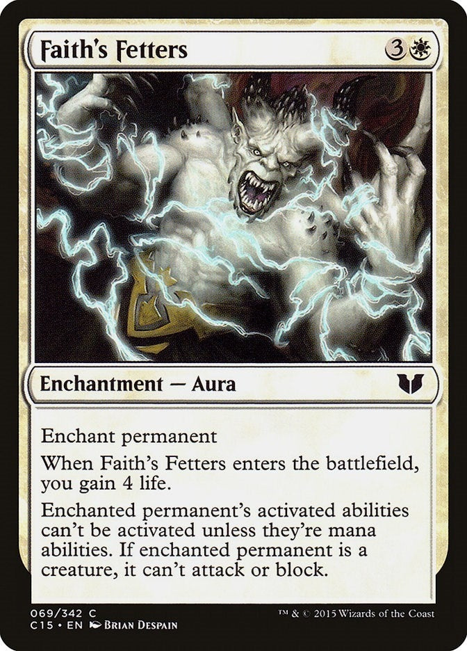 Image for Faith's Fetters (69) (Commander 2015) - Magic: The Gathering