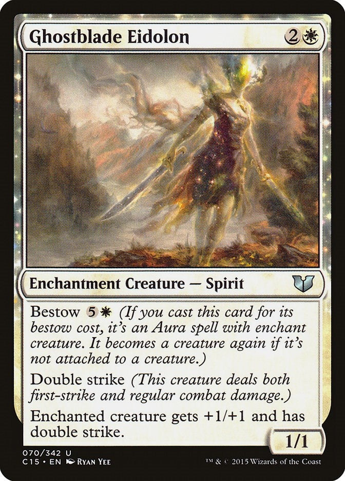 Image for Ghostblade Eidolon (70) (Commander 2015) - Magic: The Gathering