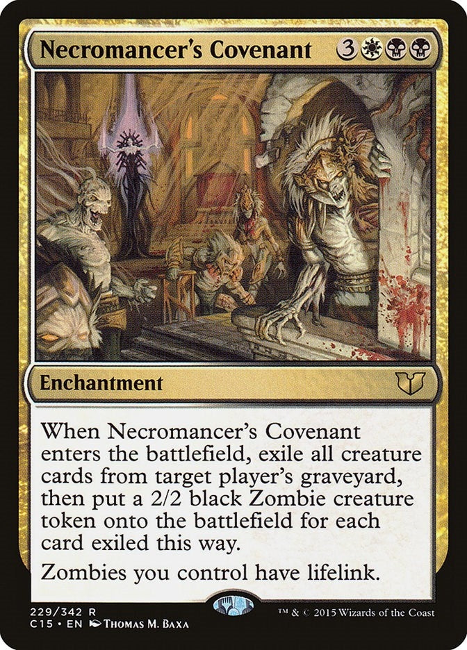 Image for Necromancer's Covenant (229) (Commander 2015) - Magic: The Gathering