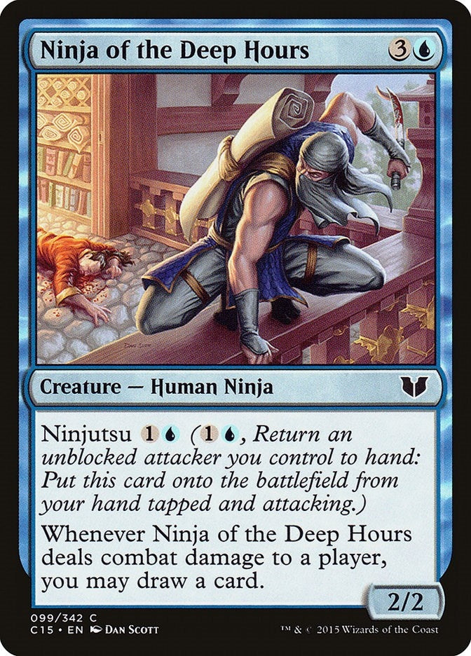 Image for Ninja of the Deep Hours (99) (Commander 2015) - Magic: The Gathering