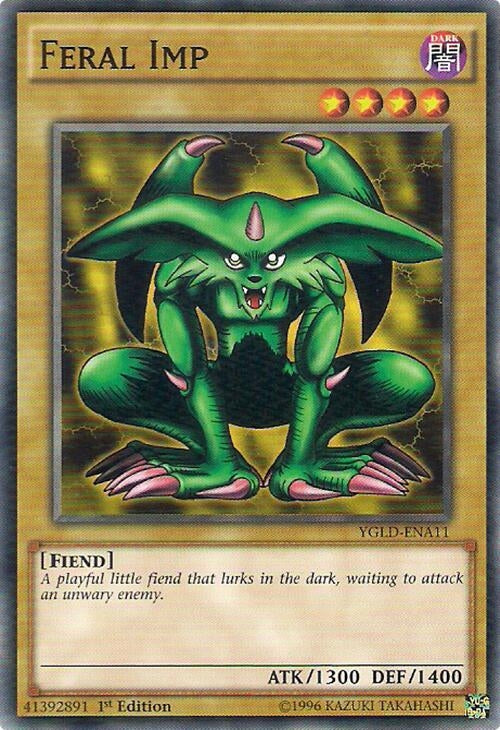 Image for Feral Imp (YGLD-ENA11) (King of Games: Yugi's Legendary Decks) - YuGiOh