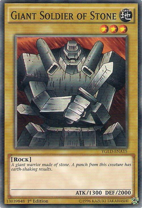 Image for Giant Soldier of Stone (YGLD-ENA15) (King of Games: Yugi's Legendary Decks) - YuGiOh