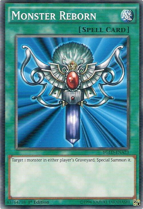 Image for Monster Reborn (A) (YGLD-ENA23) (King of Games: Yugi's Legendary Decks) - YuGiOh