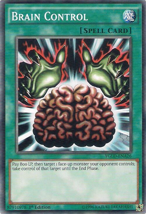 Image for Brain Control (YGLD-ENA26) (YGLD) - YuGiOh