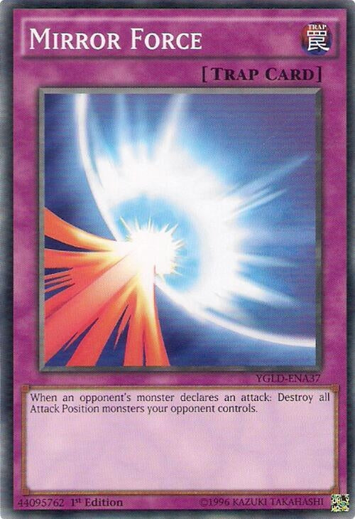 Image for Mirror Force (A) (YGLD-ENA37) (King of Games: Yugi's Legendary Decks) - YuGiOh