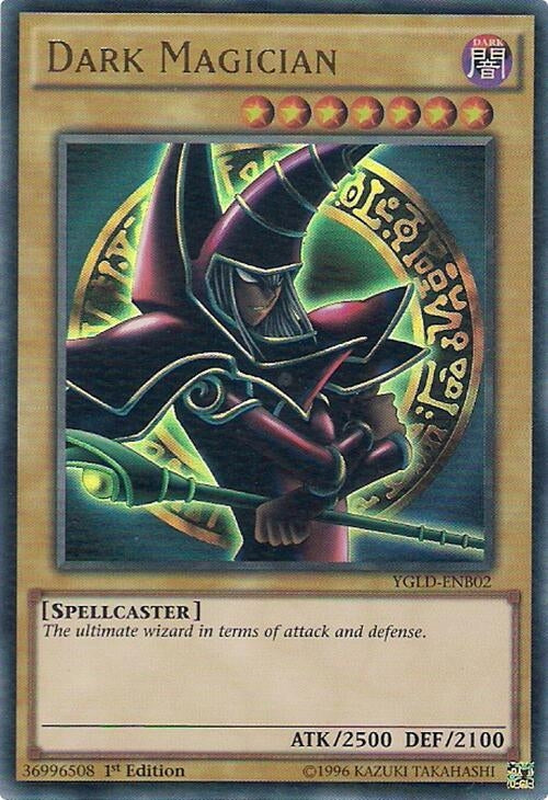 Image for Dark Magician (B) (YGLD-ENB02) (King of Games: Yugi's Legendary Decks) - YuGiOh