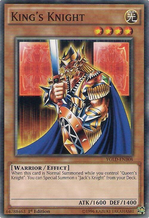 Image for King's Knight (B) (YGLD-ENB08) (King of Games: Yugi's Legendary Decks) - YuGiOh
