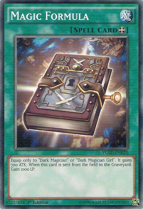 Image for Magic Formula (YGLD-ENB20) (YGLD) - YuGiOh
