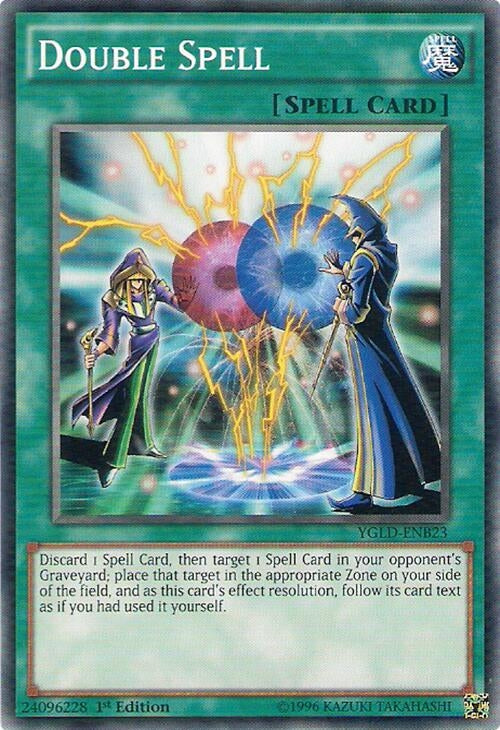 Image for Double Spell (YGLD-ENB23) (King of Games: Yugi's Legendary Decks) - YuGiOh