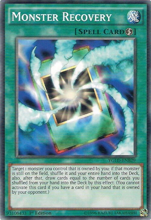 Image for Monster Recovery (B) (YGLD-ENB29) (King of Games: Yugi's Legendary Decks) - YuGiOh