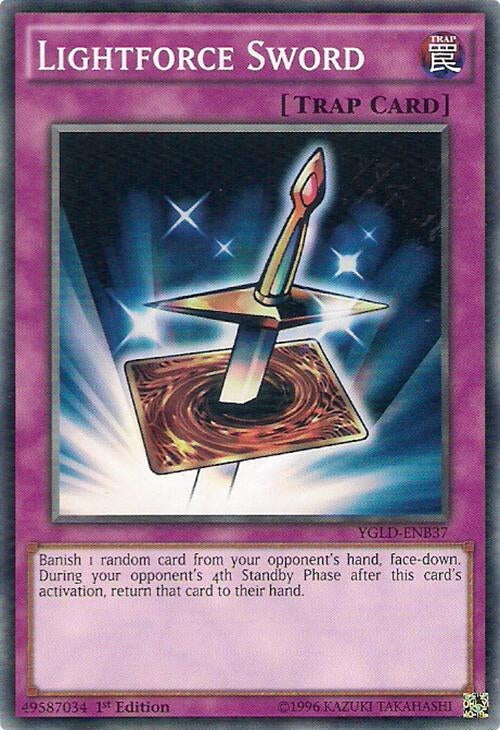 Image for Lightforce Sword (YGLD-ENB37) (King of Games: Yugi's Legendary Decks) - YuGiOh