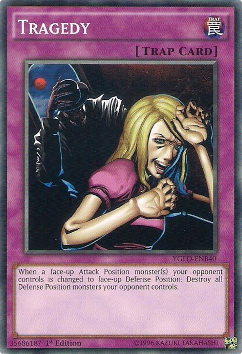 Image for Tragedy (YGLD-ENB40) (YGLD) - YuGiOh