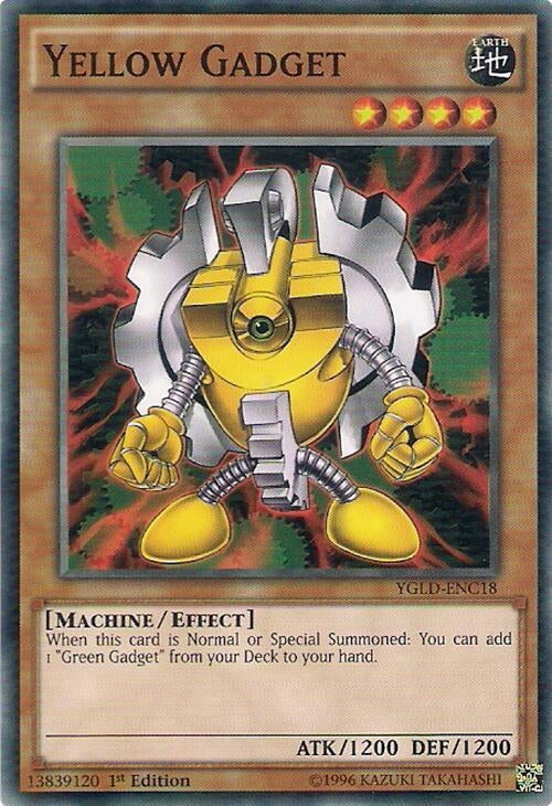 Image for Yellow Gadget (YGLD-ENC18) (King of Games: Yugi's Legendary Decks) - YuGiOh