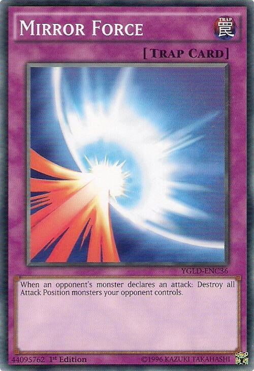 Image for Mirror Force (C) (YGLD-ENC36) (King of Games: Yugi's Legendary Decks) - YuGiOh