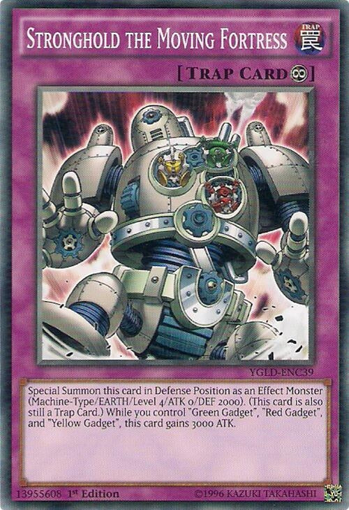 Image for Stronghold the Moving Fortress (YGLD-ENC39) (King of Games: Yugi's Legendary Decks) - YuGiOh