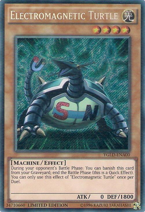 Image for Electromagnetic Turtle (YGLD-ENA00) (YGLD) - YuGiOh