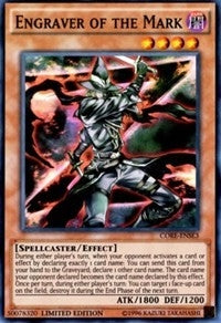 Image for Engraver of the Mark (CORE-ENSE3) (CORE) - YuGiOh