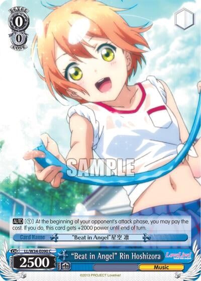 Image for "Beat in Angel" Rin Hoshizora (LL/W34-E090 C) (Love Live! Vol. 2) - Weiss Schwarz