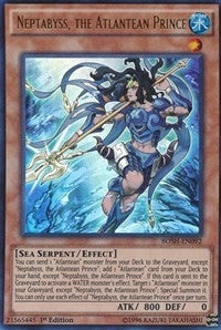 Image for Neptabyss, the Atlantean Prince (BOSH-EN092) (BOSH) - YuGiOh