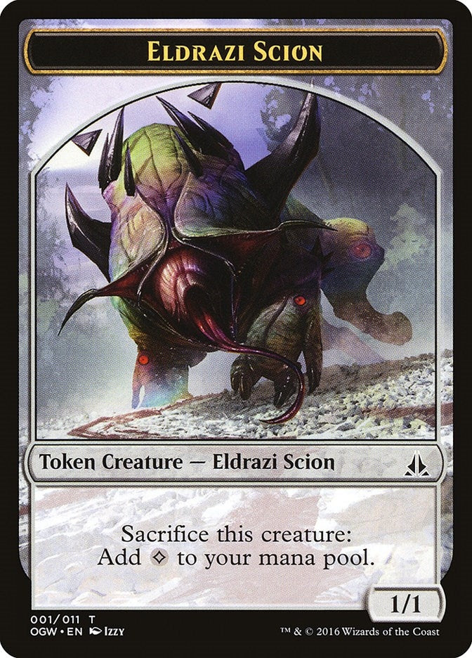 Image for Eldrazi Scion Token (001) (1) (Oath of the Gatewatch) - Magic: The Gathering