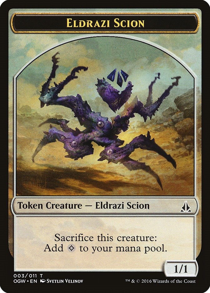 Image for Eldrazi Scion Token (003) (3) (Oath of the Gatewatch) - Magic: The Gathering