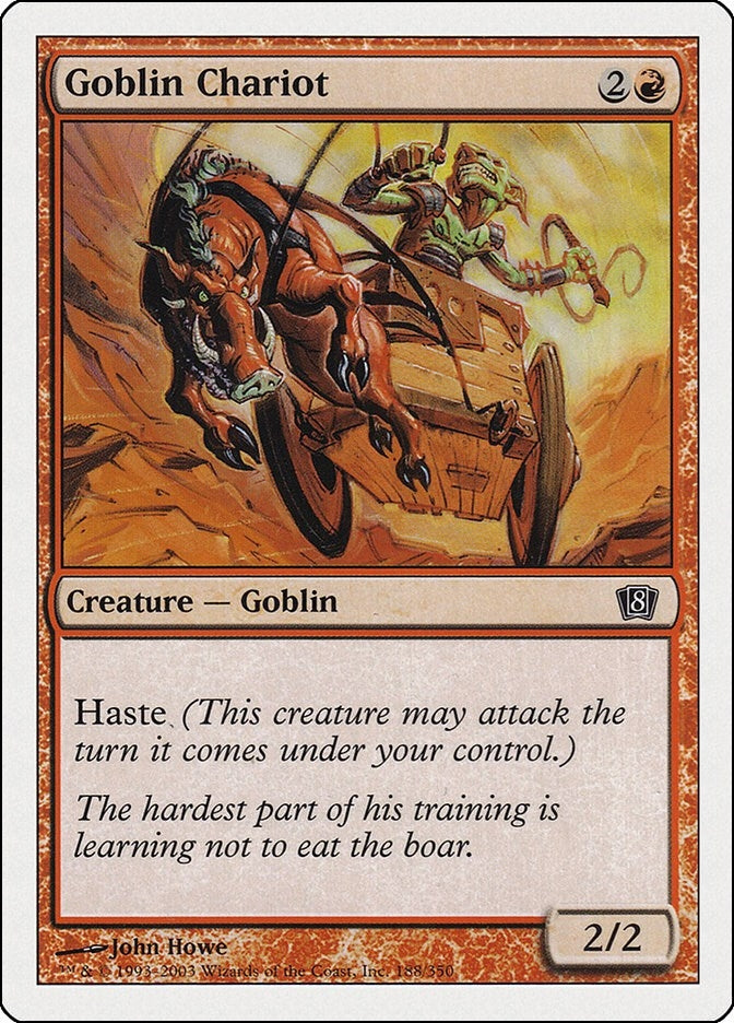 Image for Goblin Chariot (188) (8th Edition) - Magic: The Gathering