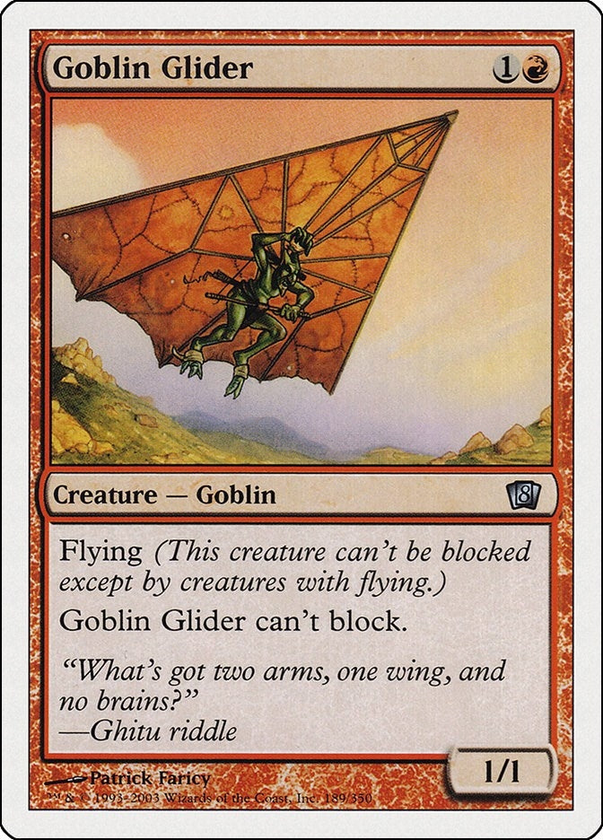 Image for Goblin Glider (189) (8th Edition) - Magic: The Gathering