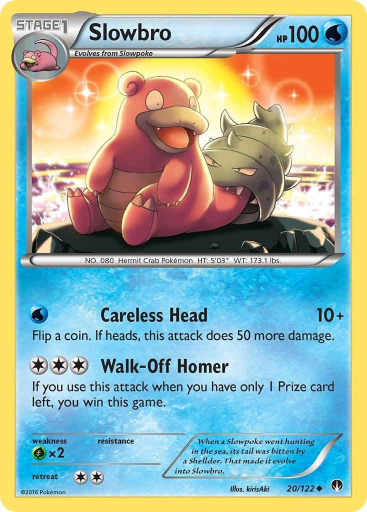 Image for Slowbro (20/122) (BKP) - Pokemon