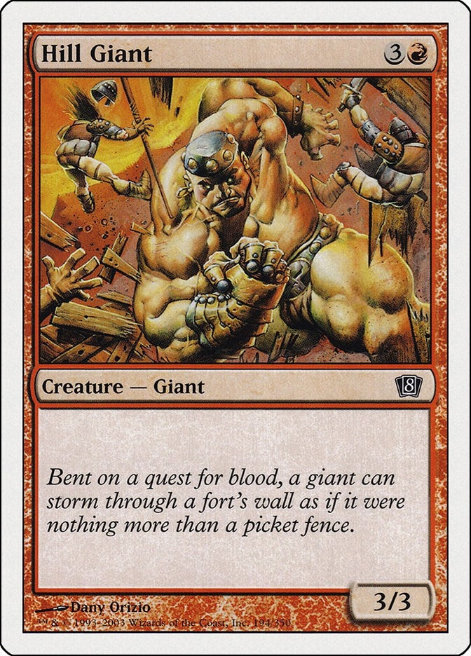 Image for Hill Giant (194) (8th Edition) - Magic: The Gathering