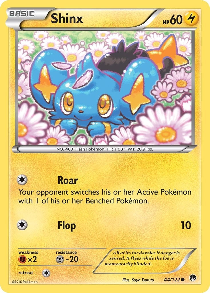 Image for Shinx (44/122) (BKP) - Pokemon