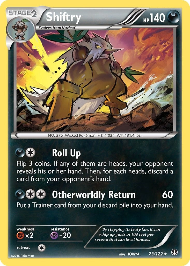 Image for Shiftry (73/122) (BKP) - Pokemon