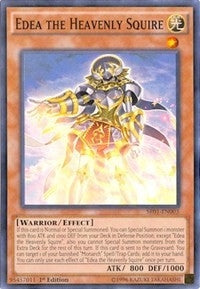 Image for Edea the Heavenly Squire (SR01-EN003) (SR01) - YuGiOh
